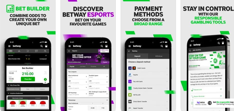 Betway App for IOS