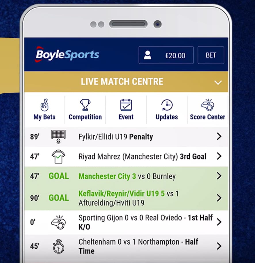 Boylesports mobile