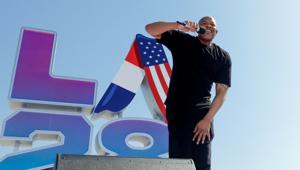 Rapper Dr.Dre has announced his intention to compete in the 2028 Olympics. In what sport?