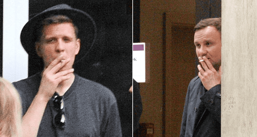 wojciech szczęsny cigarette Szczęsny smoked with the Polish president. The secret background of the  already former goalkeeper