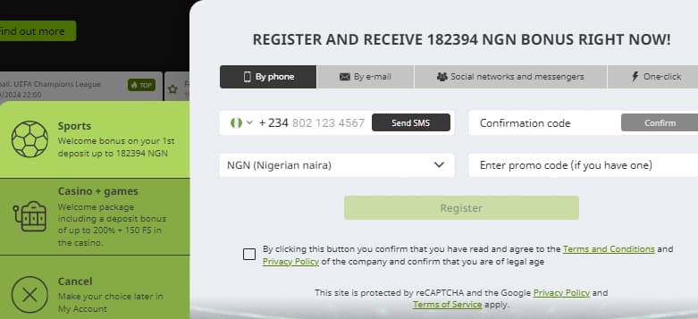 WinWin registration process