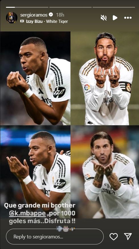 Sergio Ramos responded