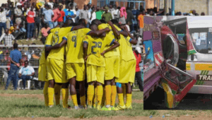 Kenyan team involved in accident on way to match