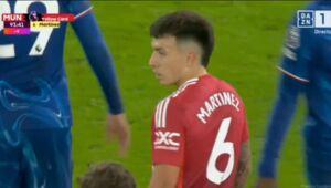 Premier League explains why Martínez wasn't shown a red card for kneeing Palmer