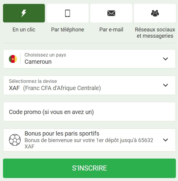 Inscription à Linebet sur votre téléphone portable