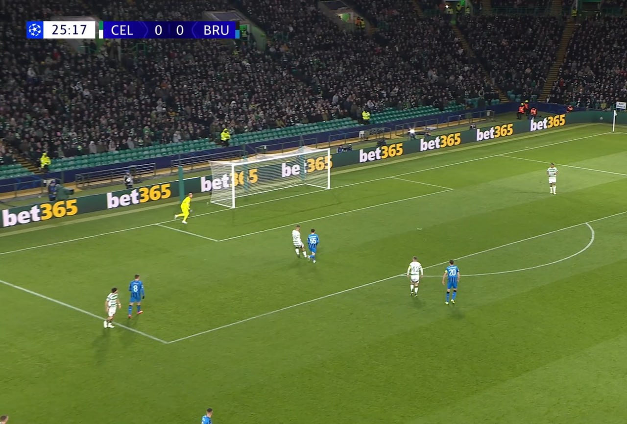 le Celtic inscrit un incroyable but