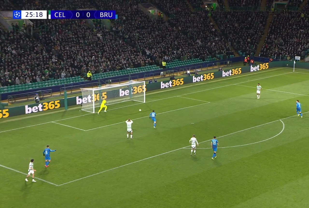 le Celtic inscrit un incroyable but