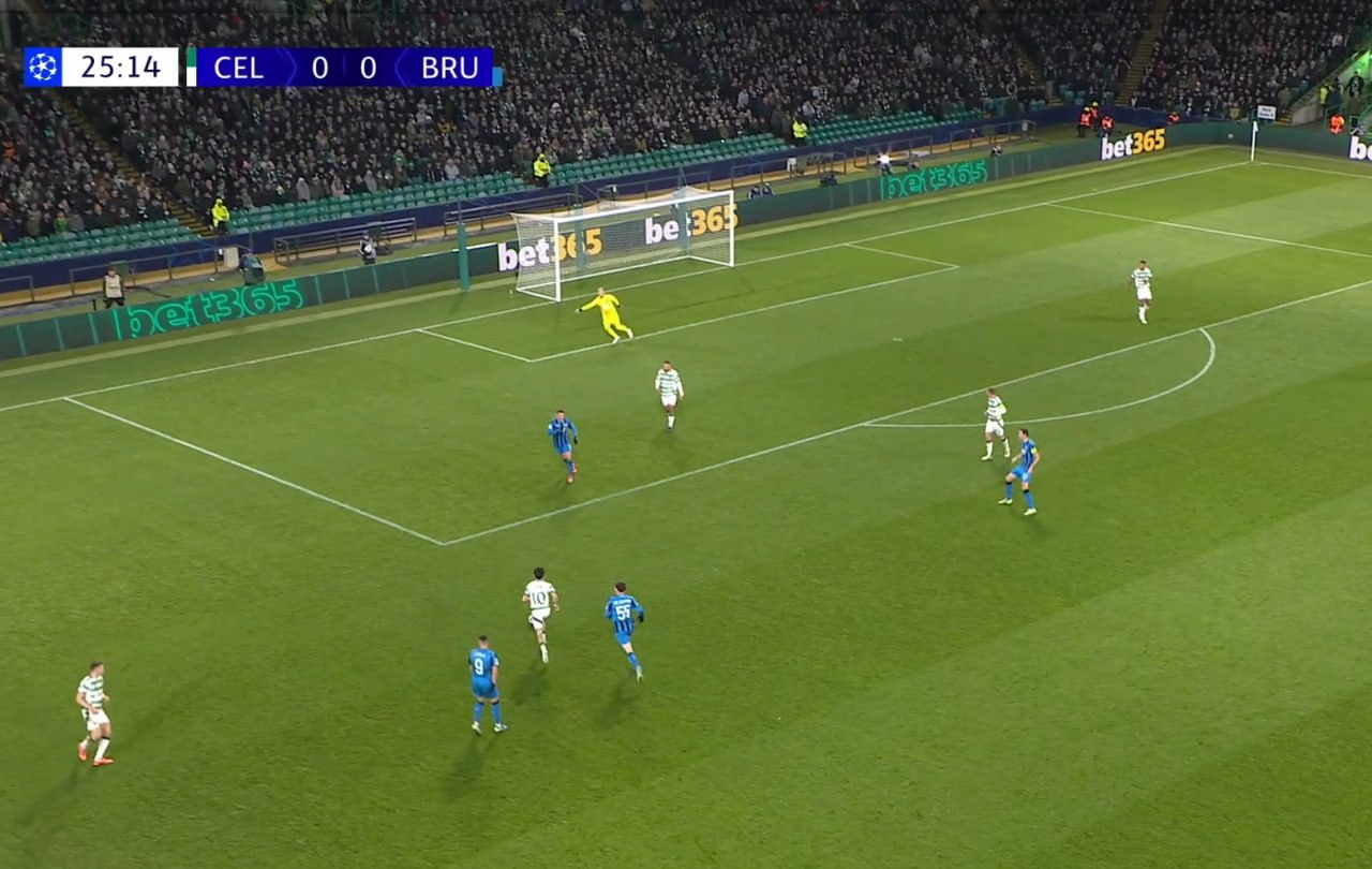 le Celtic inscrit un incroyable but