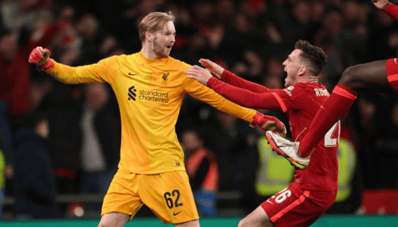 Kelleher was bored." Robertson on the penalty in the Real Madrid match | Dailysports