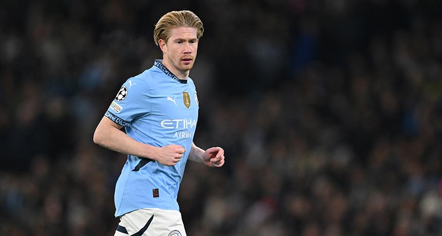 De Bruyne is close to leaving Manchester City next summer