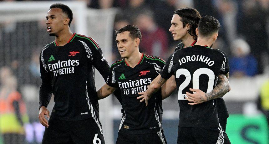 Madness. Arsenal and West Ham deliver the most prolific first half in 12 years