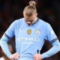 Completely useless. Haaland faced criticism from Man City fans after the match against Liverpool