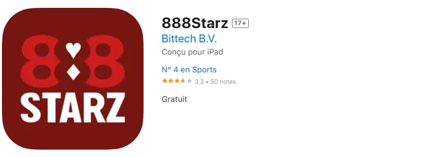 App pour iOS dans l'App Store
