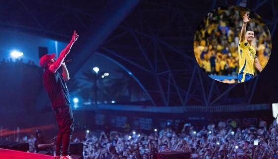 Legendary! Eminem mimics Cristiano Ronaldo's siuu celebration at Abu Dhabi  concert | Dailysports