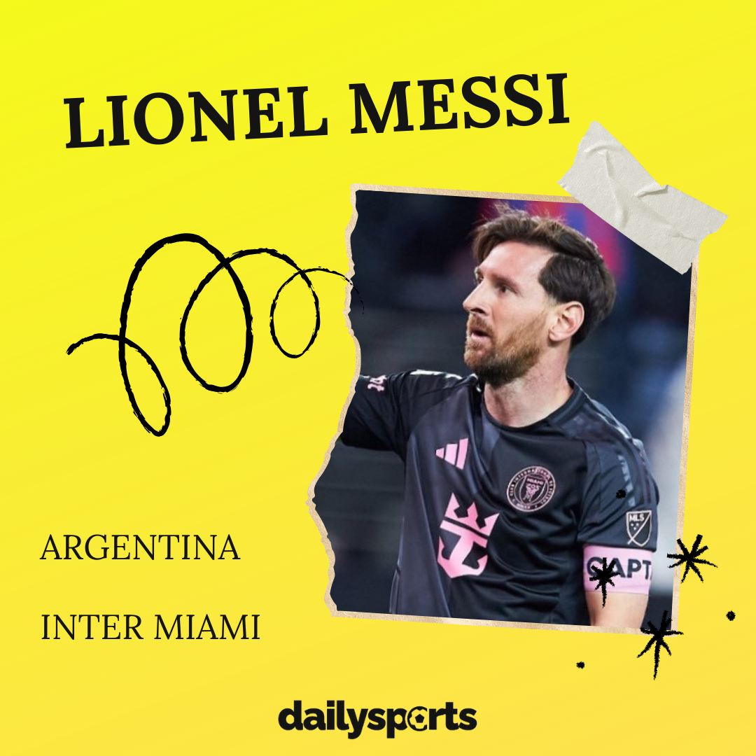 10. Lionel Messi (Argentine, Inter Miami)