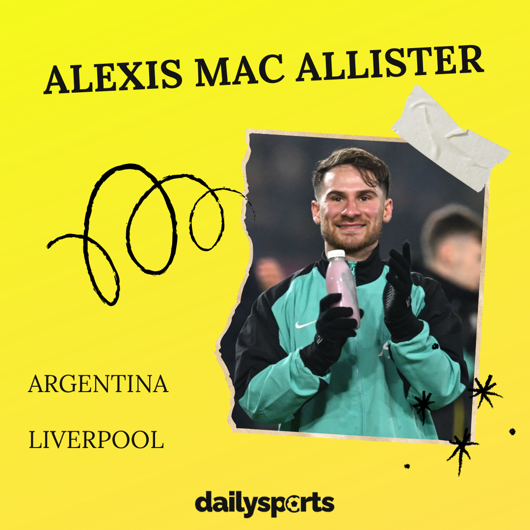 11. Alexis Mac Allister (Argentine, Liverpool)