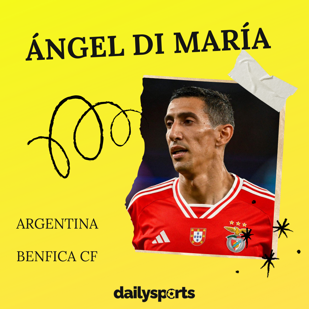 17. Ángel Di María (Argentine, Benfica)