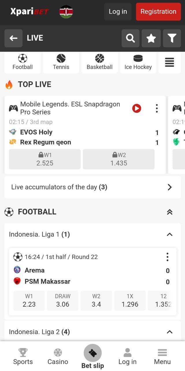 XpariBet sportsbook