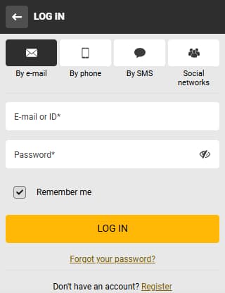 Login to Melbet Account