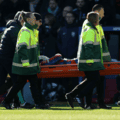 Hard foul in the FA Cup. Millwall goalkeeper knocked out Crystal Palace forward