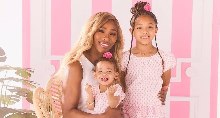 Trop mignon ! Serena Williams a montré son t-shirt conçu par sa fille Olympia