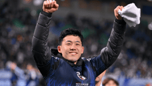 Ambitious? Liverpool midfielder Endo aims to win the World Cup