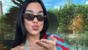 What about Liverpool? Dua Lipa supported Arsenal in the match against