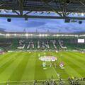 «Merci Maguire». Les fans de Saint-Étienne taquinent les supporters de Lyon avant le match de Ligue 1