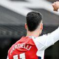 Star company. Gabriel Martinelli made Arsenal history