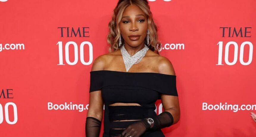 sachin and babi light blue dress Serena Williams Outfit: Serena Williams Wears the Best Work Outfits