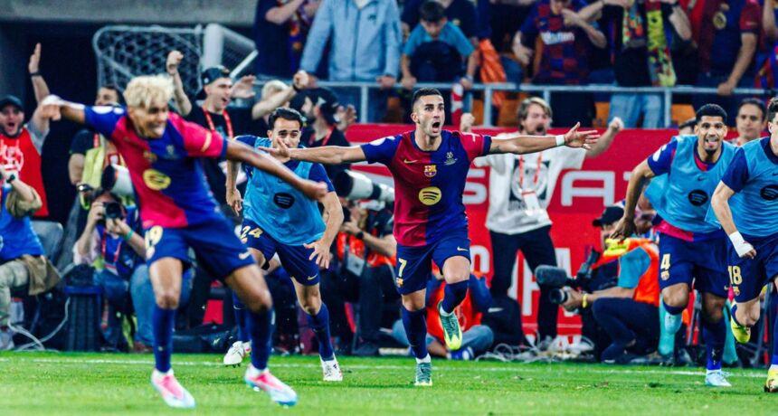 Flick vuelve a ganar en El Clásico. Barcelona ganó su 32ª Copa del Rey en su historia