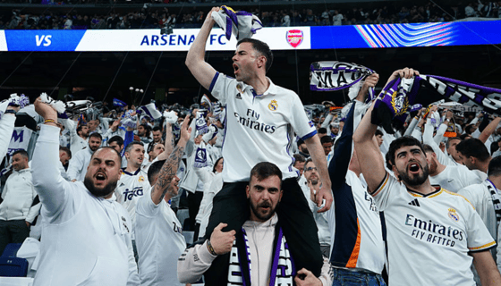 Real Madrid bị UEFA trừng phạt 1 Real Madrid sanctioned by UEFA for racist behavior of fans in Arsenal match | Dailysports