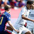 Minimal offside by Bellingham. Referee overturns penalty against Barcelona