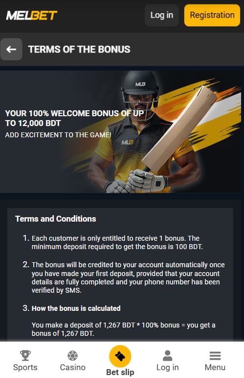 Melbet welcome bonus for sports betting