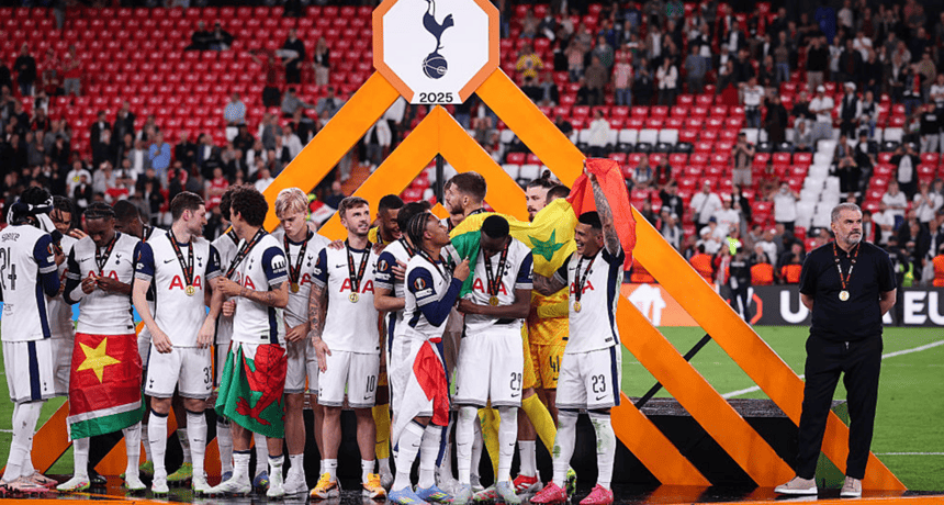 UEFA comments on Tottenham's medal mishap after Europa League final