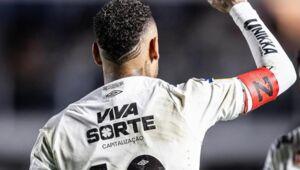 De façon inattendue. Neymar cite un psaume biblique après l'élimination de Santos de la Coupe du Brésil