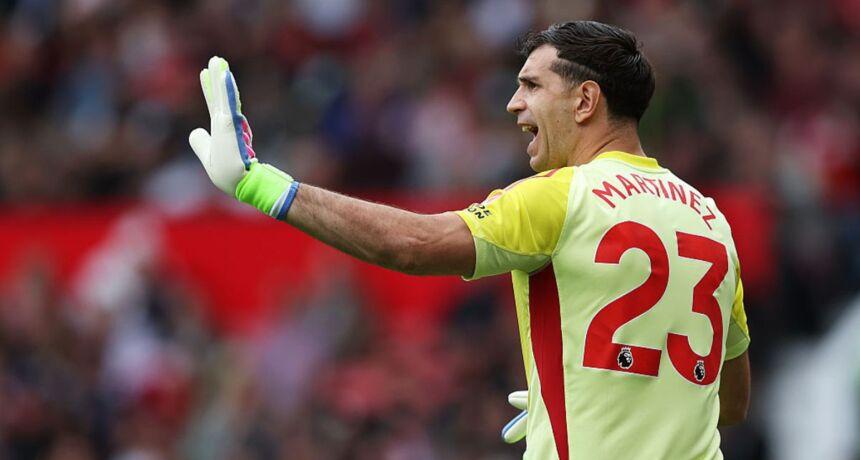 Will Martinez cost Villa the Champions League? Goalkeeper sent off for reckless foul against Man United