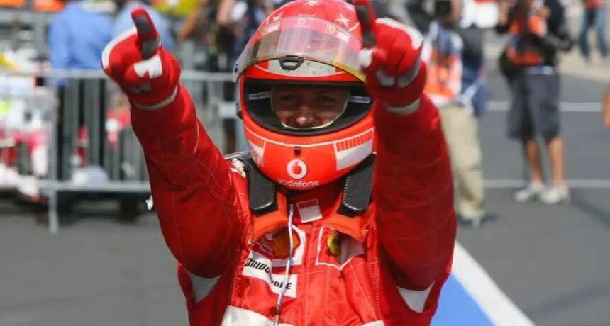 Michael Schumacher's car, with which he won the Monaco Grand Prix in 2001, sold for an incredible sum