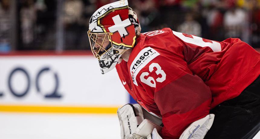Switzerland's goaltender Leonardo Genoni named MVP of the 2025 Ice Hockey World Championship