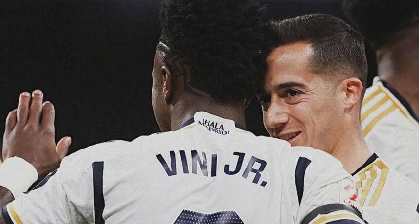 Vinicius Junior bids heartfelt farewell to departing Real Madrid player Lucas Vazquez