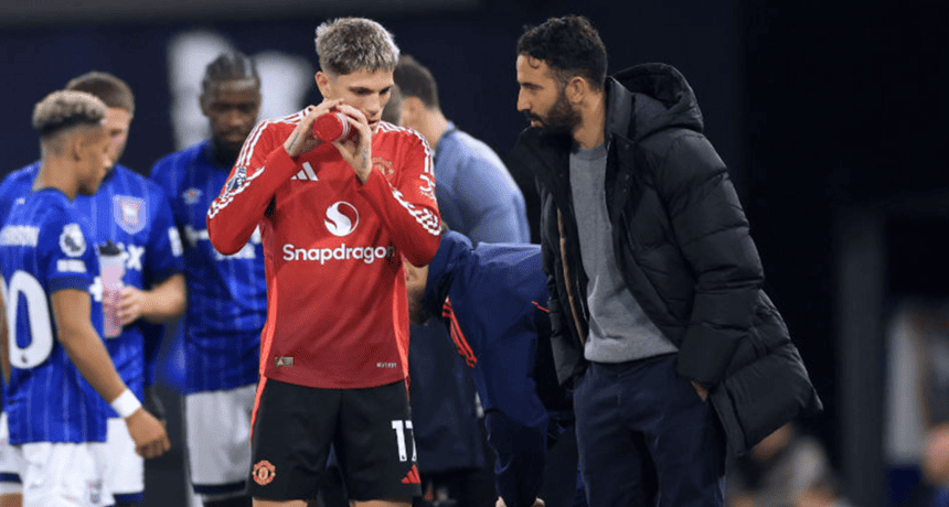 Man United management backs Amorim’s idea to bid farewell to Garnacho this summer