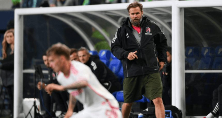 St. Louis City Sack Head Coach Olof Mellberg After Just 15 Matches