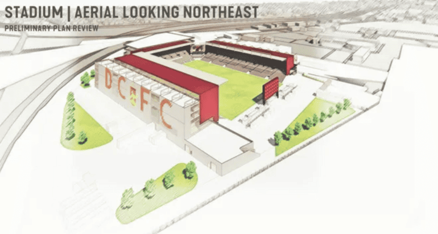 Detroit City FC объявляет «агрессивные» сроки строительства нового стадиона к 2027 году