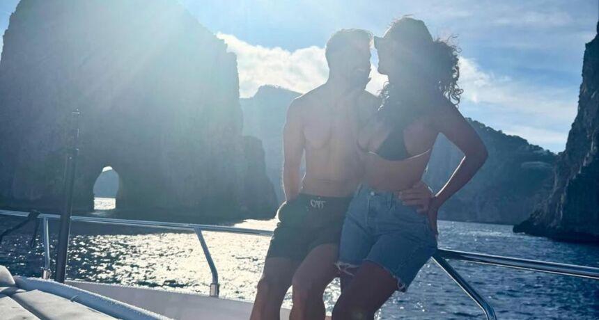 Manchester City defender Ruben Dias enjoys yacht getaway with charming girlfriend