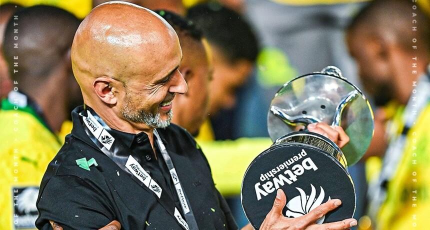 All about Mamelodi Sundowns. South African Premier League announces coach and player of the month
