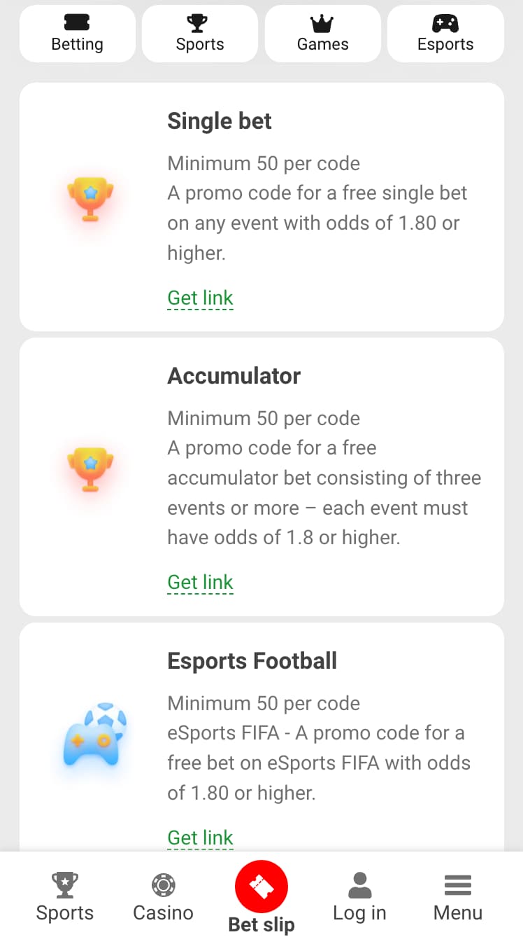 Promo code store 888starz
