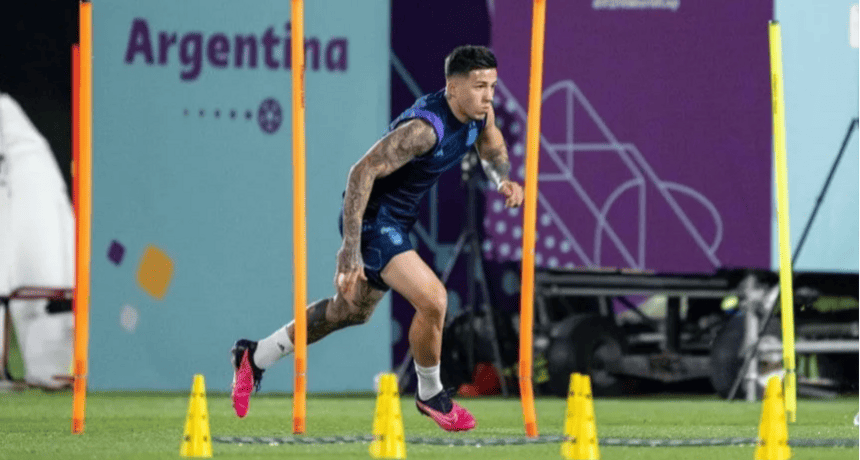Enzo Fernández welcomes Mastantuono to Argentina’s senior squad: “He’s a wonderkid”
