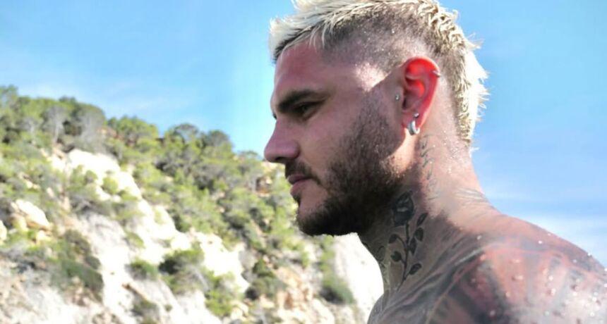 Mauro Icardi returns home to Buenos Aires after Ibiza getaway