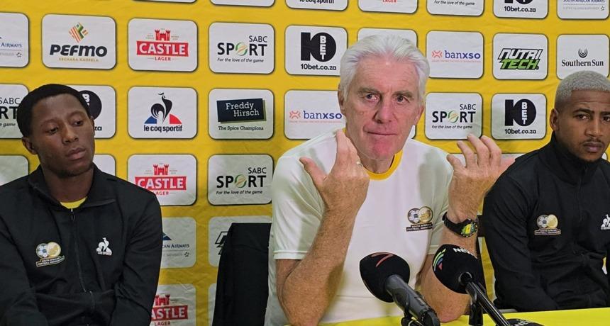 Finally: Hugo Broos talks about his future with Bafana Bafana