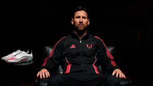 Лео Месси официально презентовал свои новые бутсы Adidas F50 «Messi Prestig10»